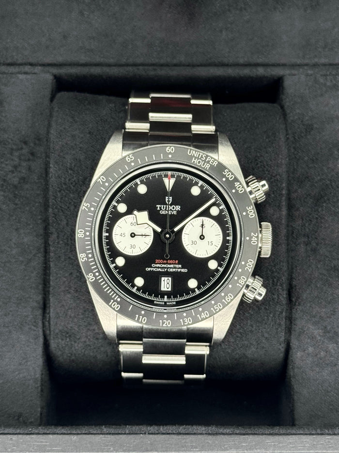 Tudor Black Bay Chrono 41mm 79360N Black Dial – front view