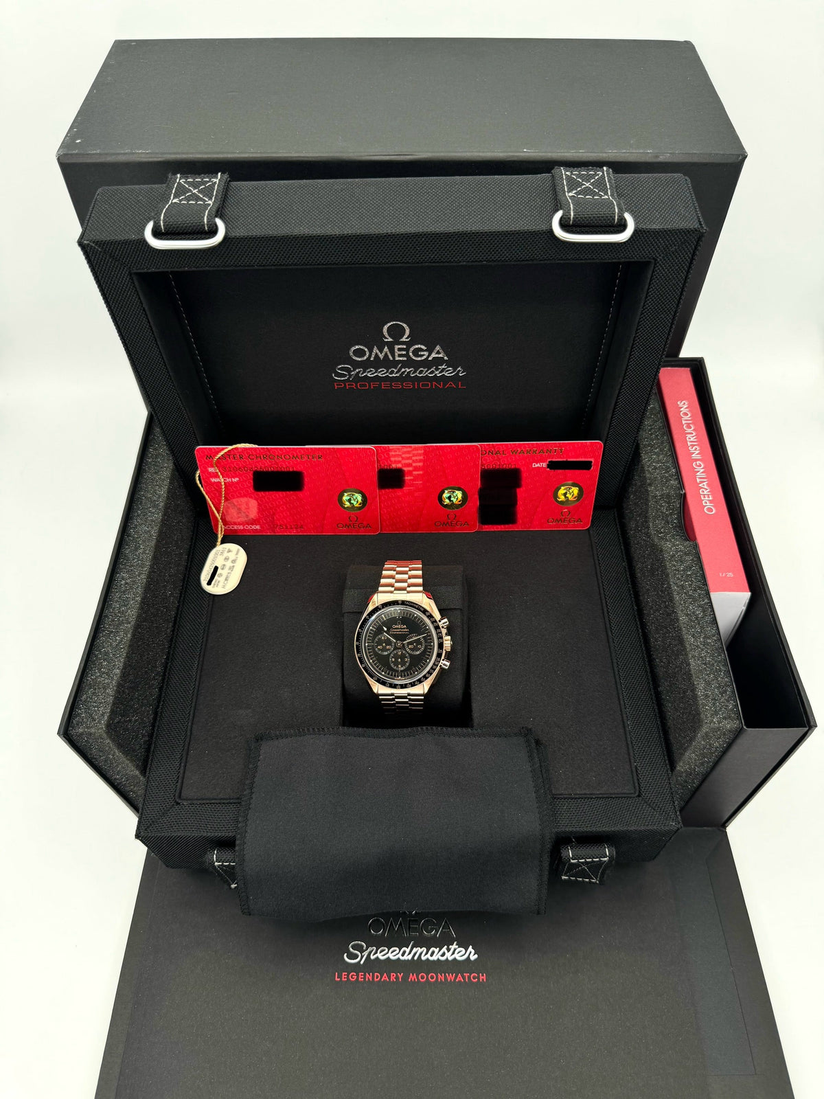 Omega Speedmaster 42mm 310.60.42.50.01.001 Moonwatch Black Dial – image 13