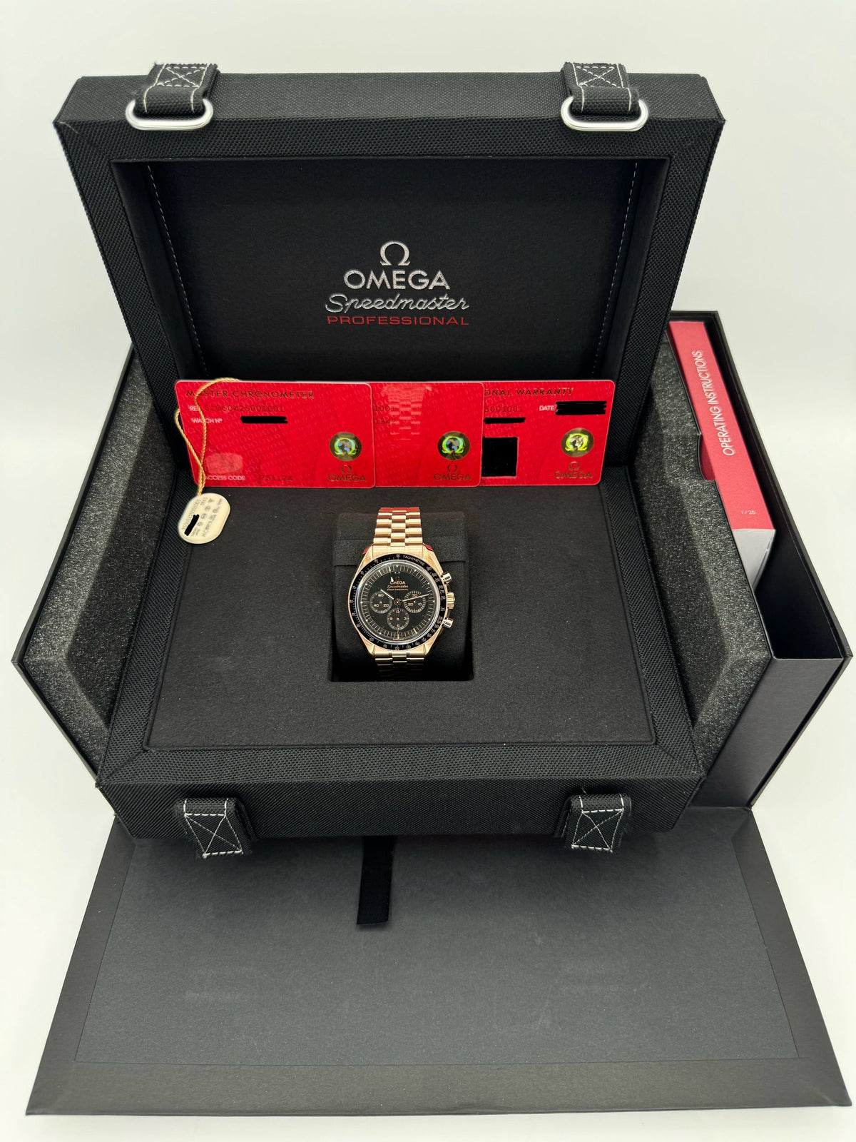 Omega Speedmaster 42mm 310.60.42.50.01.001 Moonwatch Black Dial – image 12