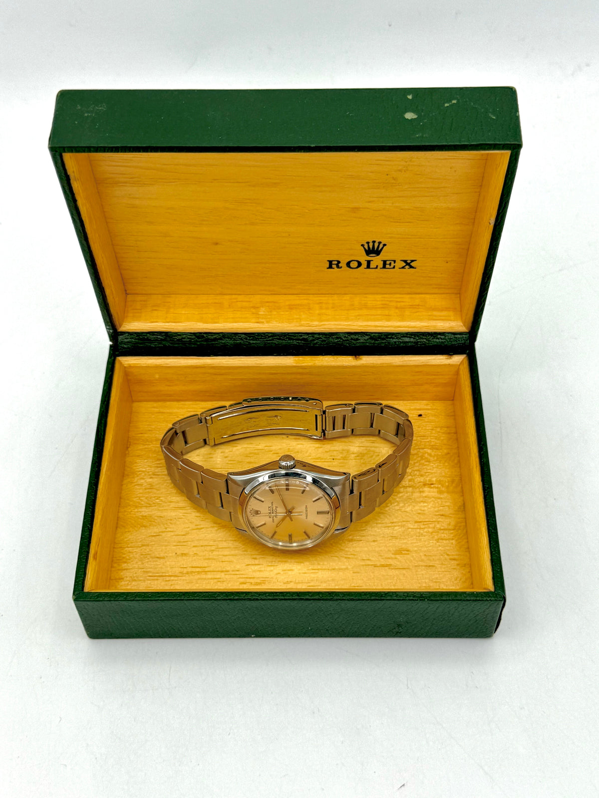 Rolex Air-King 34mm 5500 Stainless Steel Oyster Silver Dial – image 11