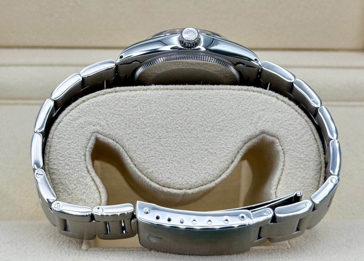 Rolex Air-King 34mm 5500 Stainless Steel Oyster Silver Dial – image 9