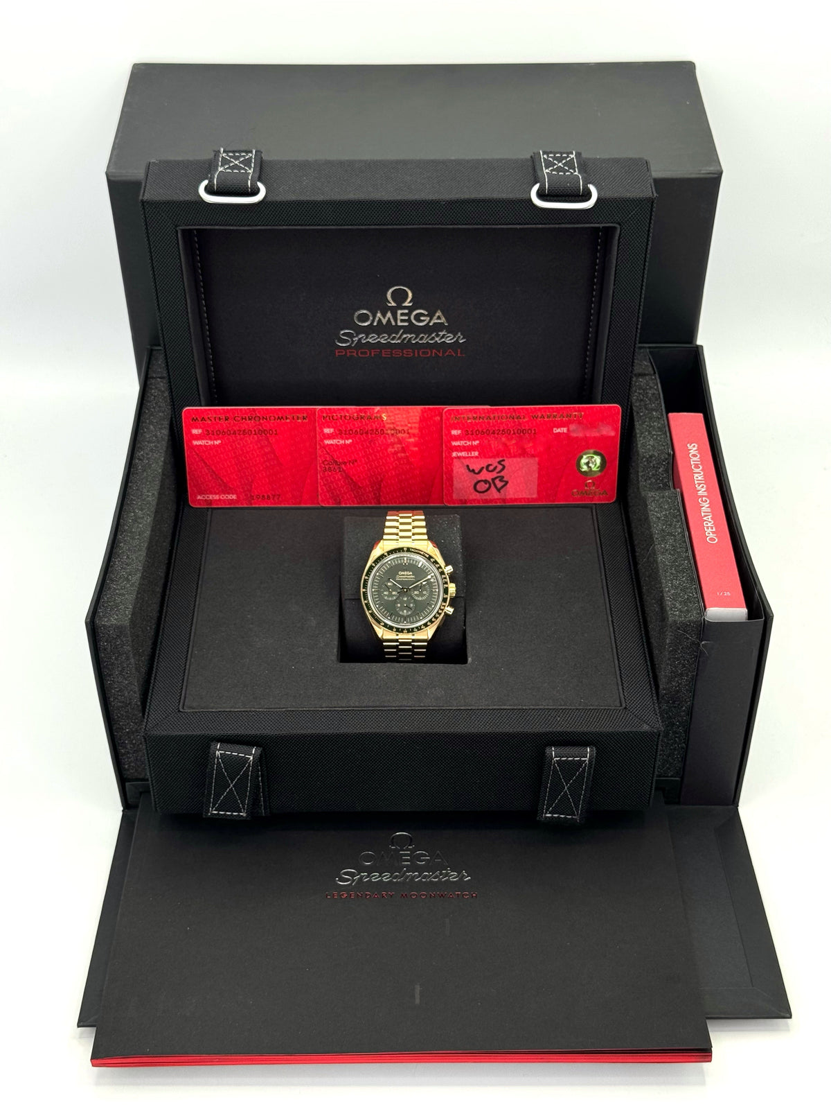 Omega Speedmaster Moonwatch Pro 42mm 310.60.42.50.10.001 Green Dial – image 10