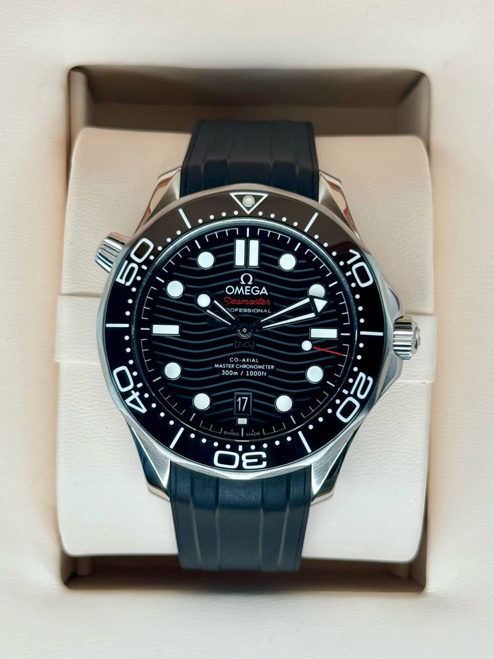 Omega Seamaster Diver 300M 42mm 210.32.42.20.01.001 Black Dial – front view