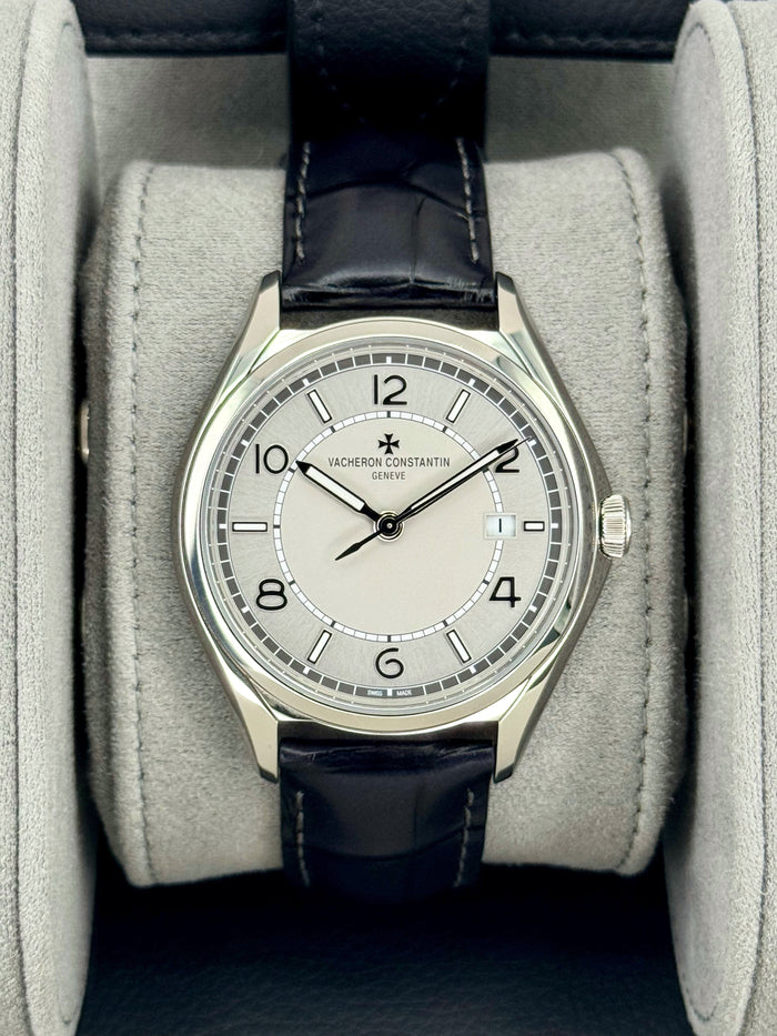 Vacheron Constantin Fiftysix 40mm 4600E Stainless Steel Grey Dial – front view