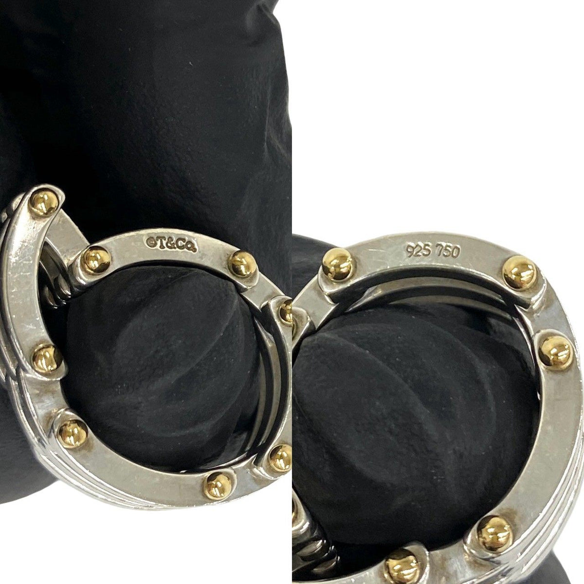 Tiffany & Co. Gate 18K Yellow Gold Ring – top view