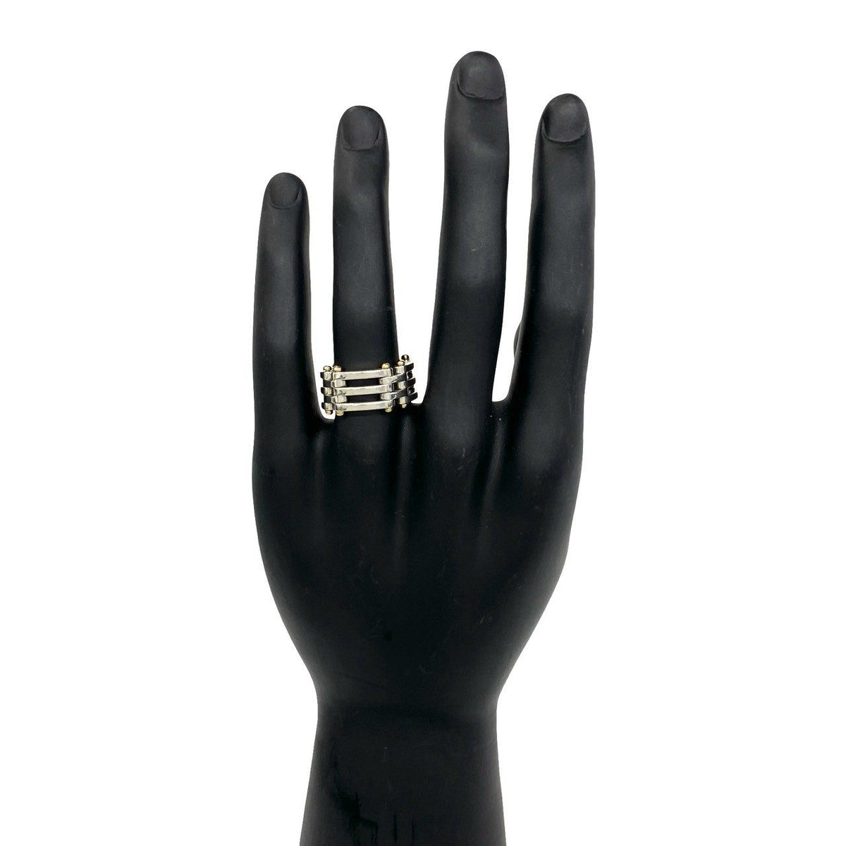 Tiffany & Co. Gate 18K Yellow Gold Ring – side view