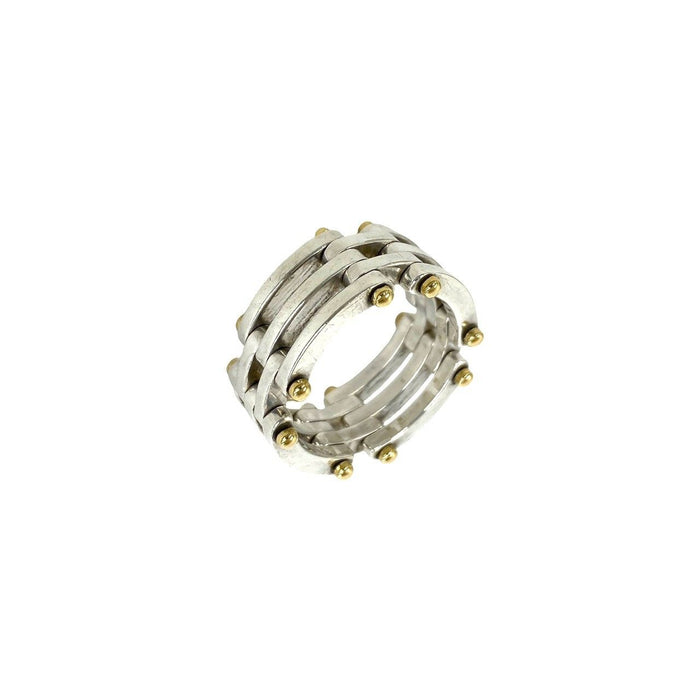 Tiffany & Co. Gate 18K Yellow Gold Ring – front view