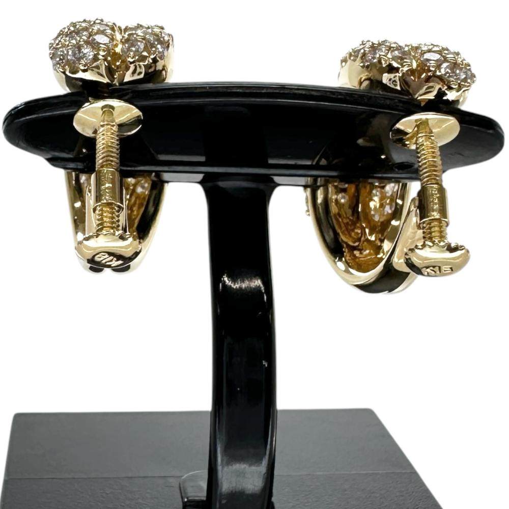 18K Yellow Gold Diamond Earrings – packaging