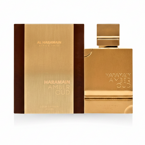 Al Haramain Amber Oud Gold Edition - Box and Bottle