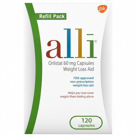 alli Diet Weight Loss Pills Orlistat 170ct Sealed