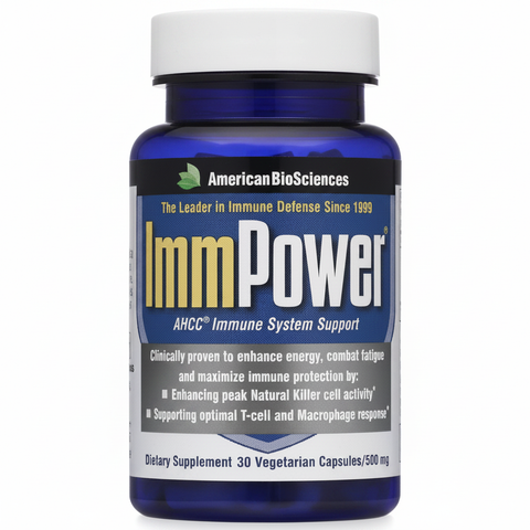 American BioSciences ImmPower AHCC - Supplement Bottle