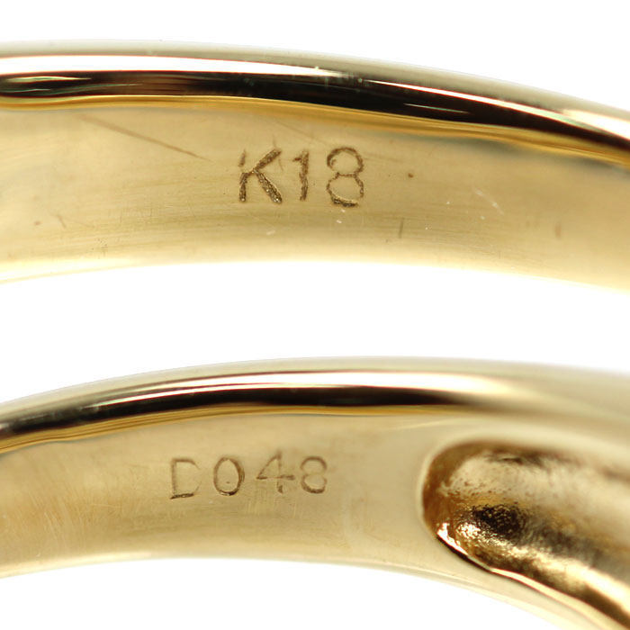 18K Yellow Gold Diamond Ring – packaging