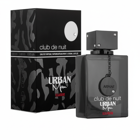 Armaf Club de Nuit Urban Man Elixir - Box and Bottle