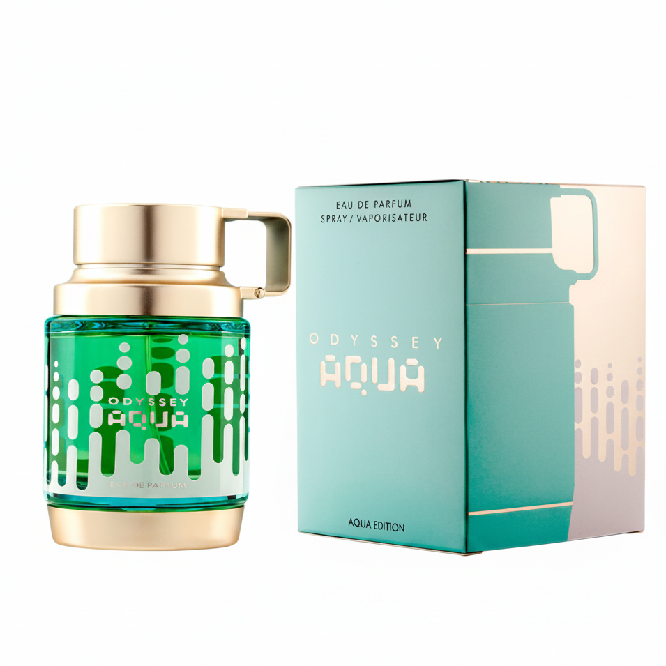 Armaf Odyssey Aqua Edition - Bottle and Box