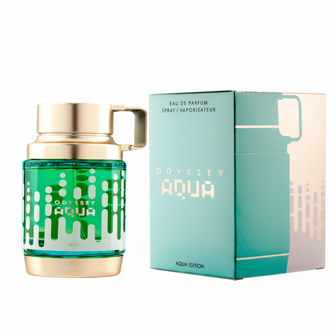 Armaf Odyssey Aqua Edition - Bottle and Box