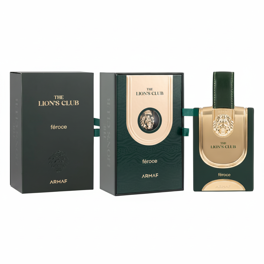 Armaf The Lion's Club Féroce - Boxes and Bottle