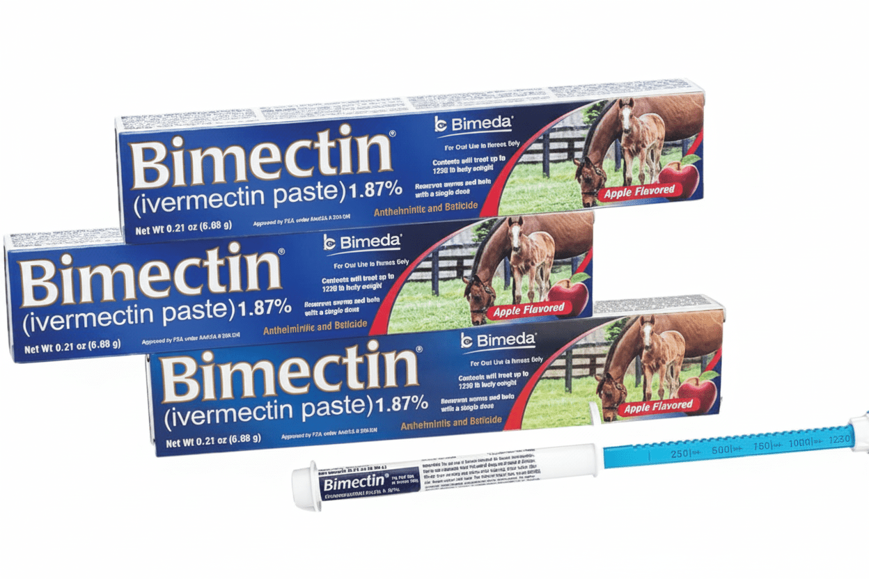 Bimectin Ivermectin Paste 3-Pack Sealed