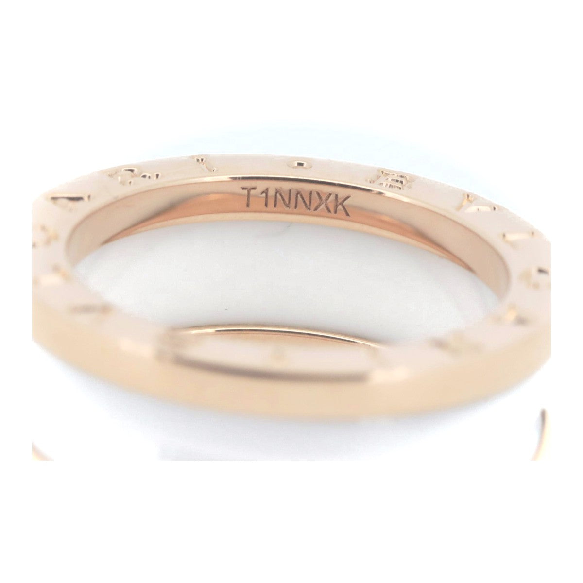 Bulgari B.zero1 18K Rose Gold Ring – inside band