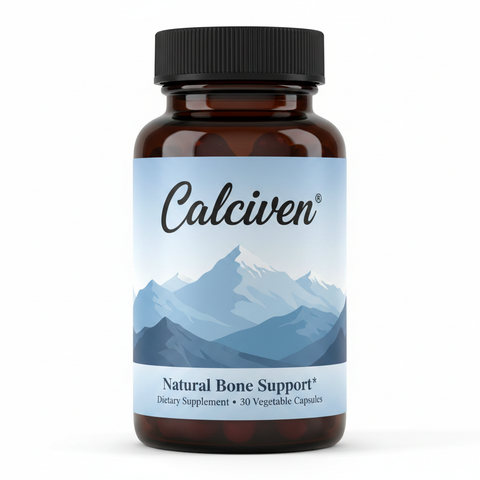 Calciven Natural Bone Support - Supplement Bottle