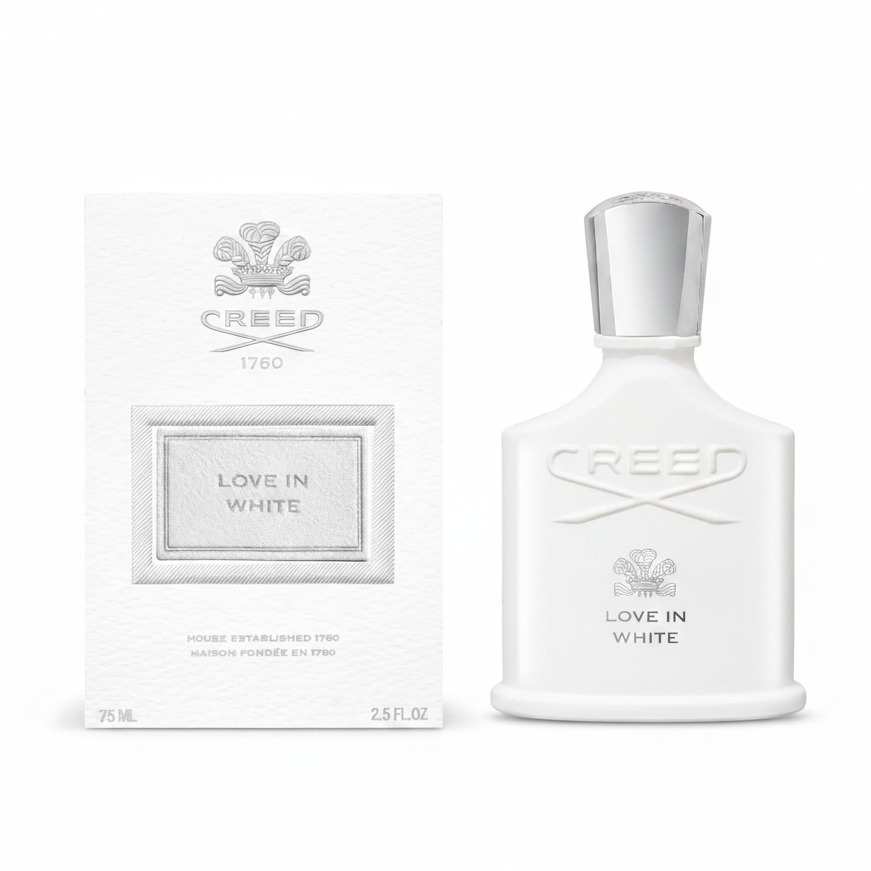 Creed Love in White EDP - Box and Bottle