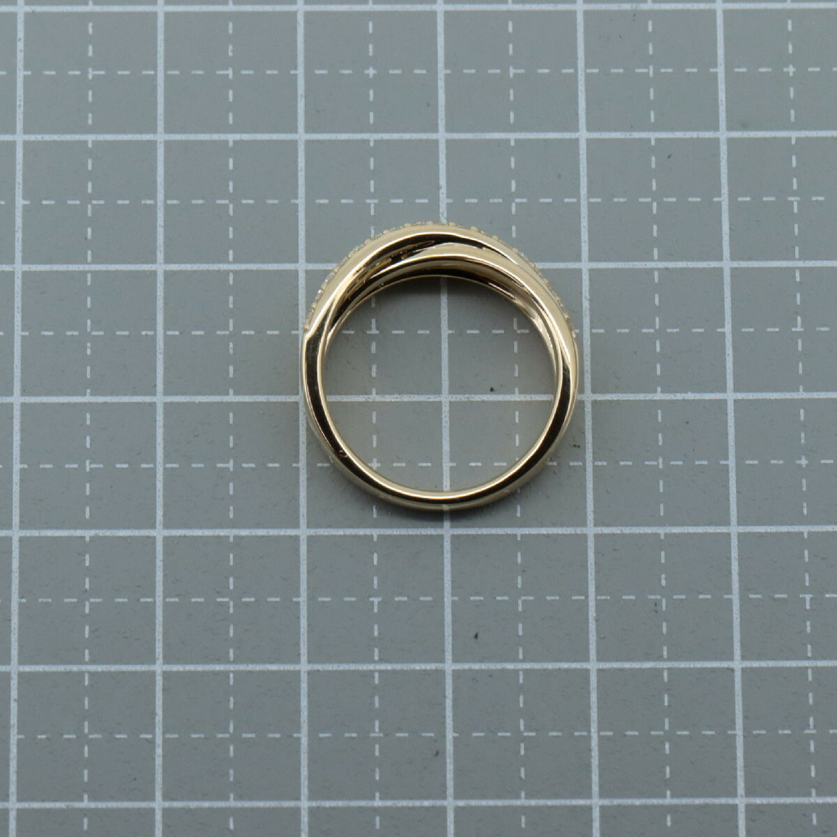 4°C 18K Yellow Gold Diamond Ring – alternate view