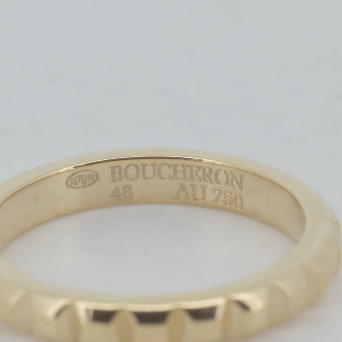Boucheron Quatre Clou de Paris 18K Yellow Gold Ring – side view