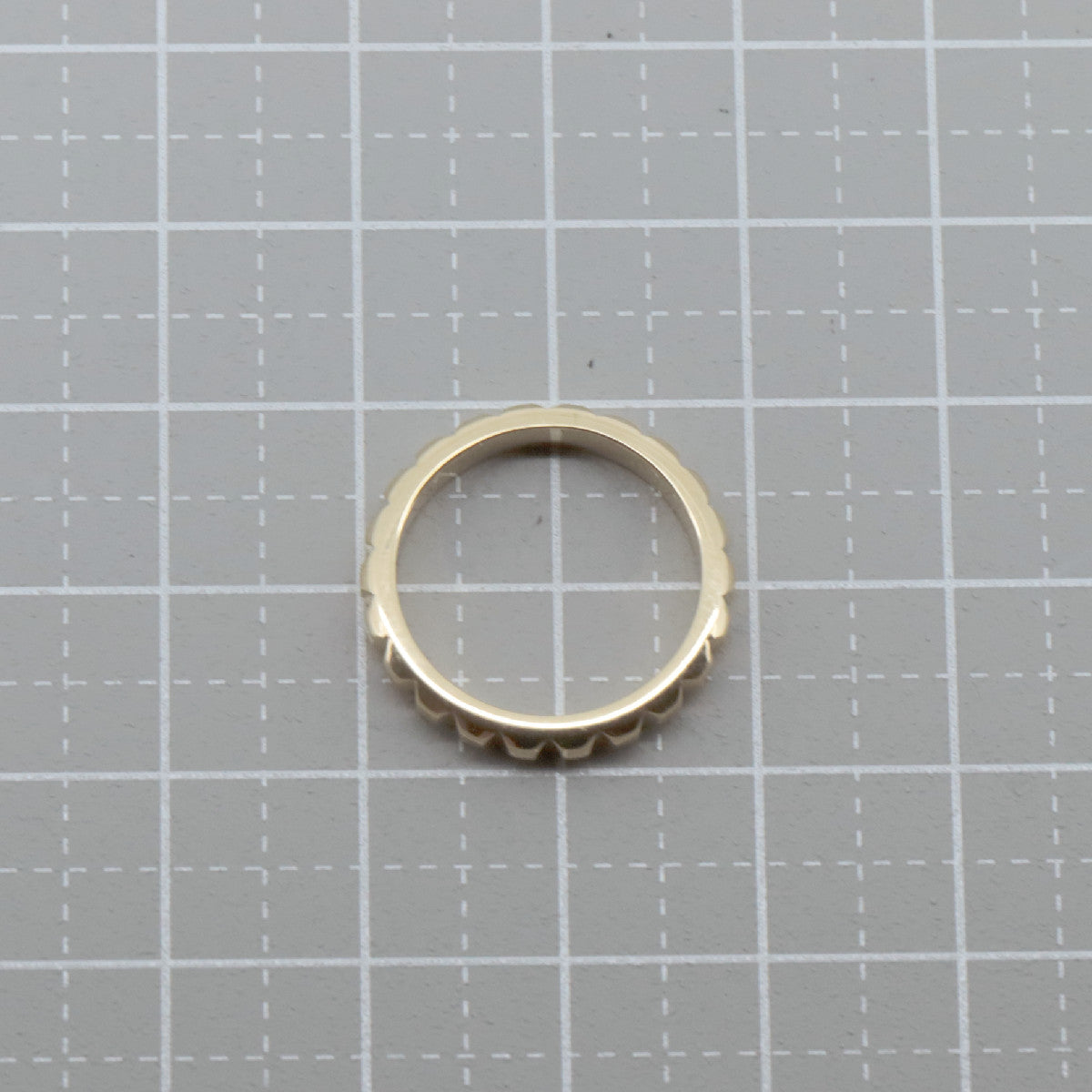 Boucheron Quatre Clou de Paris 18K Yellow Gold Ring – top view