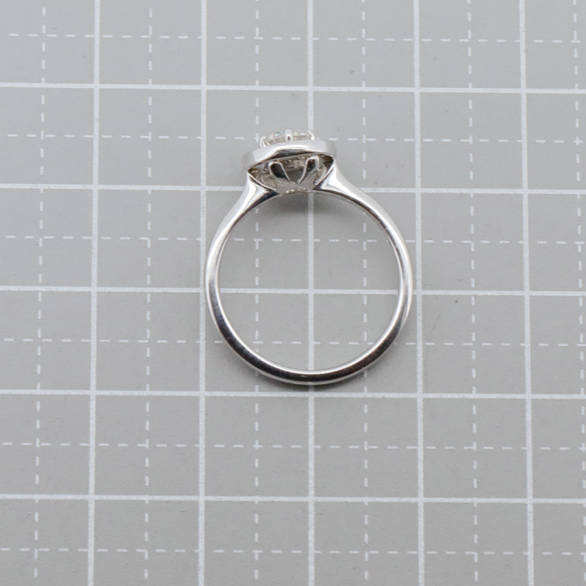 Forevermark Platinum Diamond Ring – inside band