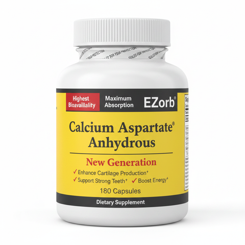 EZorb Calcium Aspartate Anhydrous - Supplement Bottle