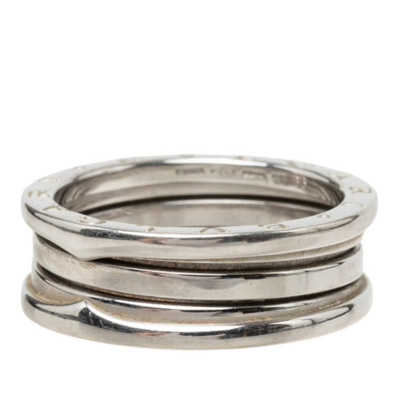 Bulgari Bzero1 3band 18K White Gold Ring – inside band