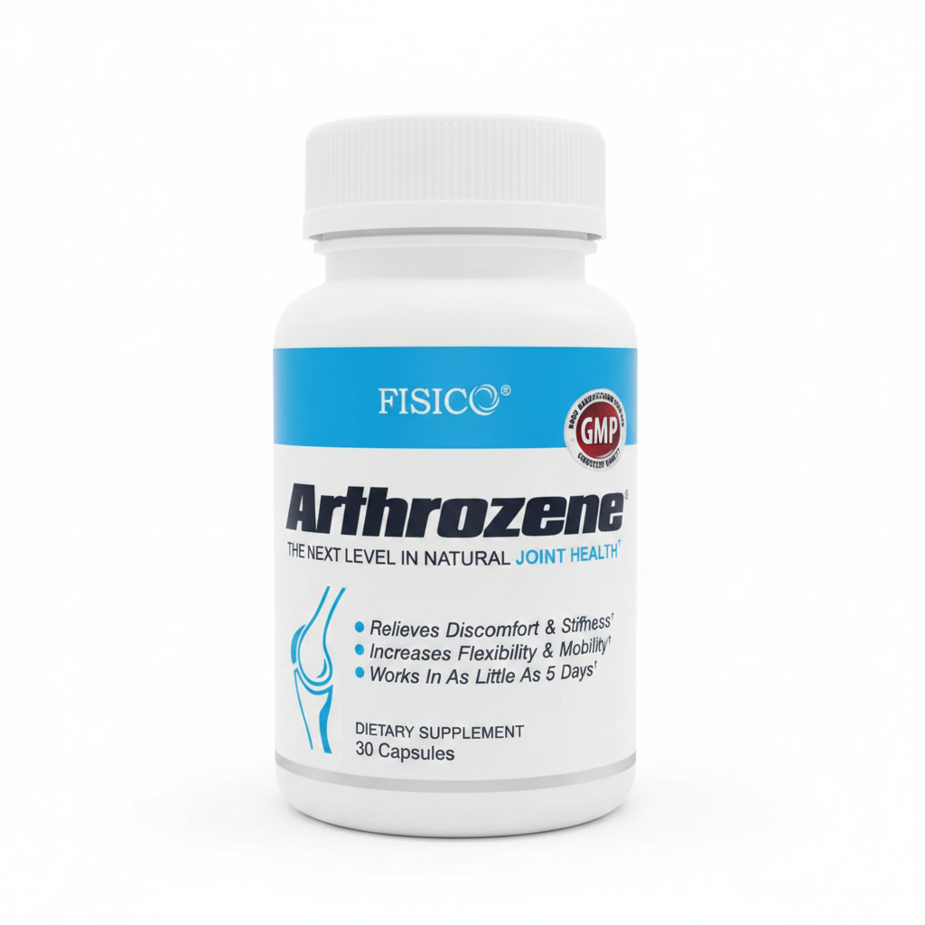 Fisico Arthrozene Natural Joint Health - Supplement Bottle