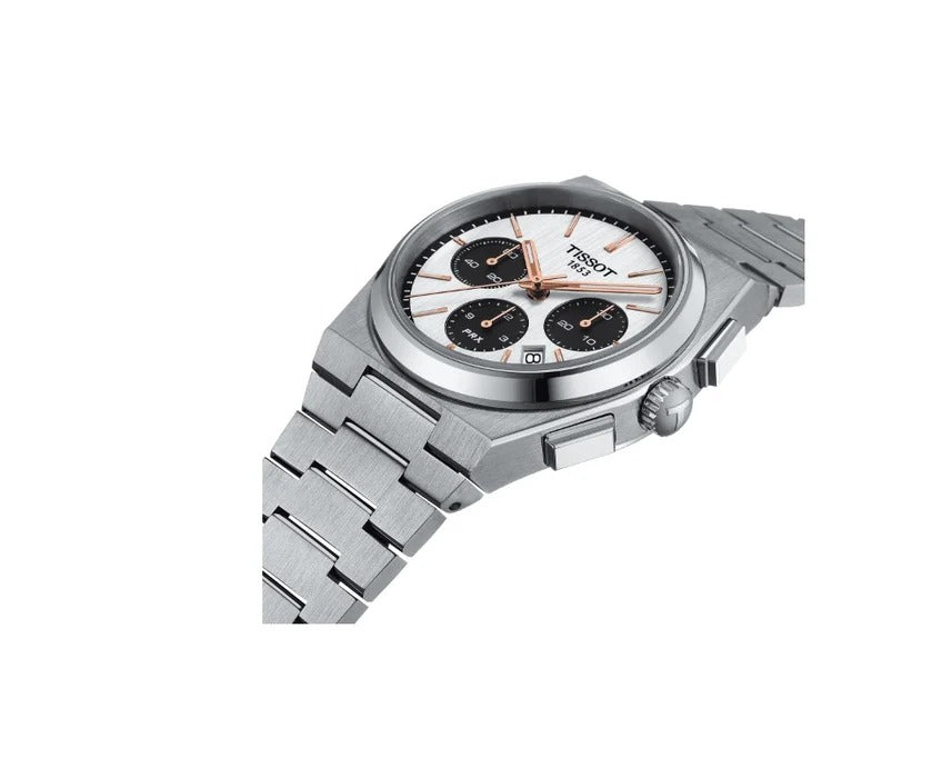 Tissot PRX Automatic Chronograph Panda Dial T137.427.11.011.00