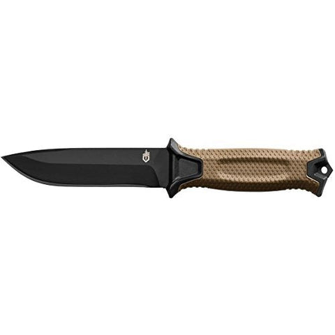 Gerber StrongArm Fixed Blade Knife Plain Edge Coyote Brown