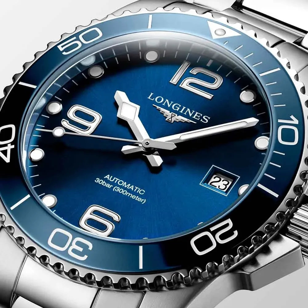 Longines HydroConquest Ceramic 41mm Automatic Blue L3.781.4.96.6