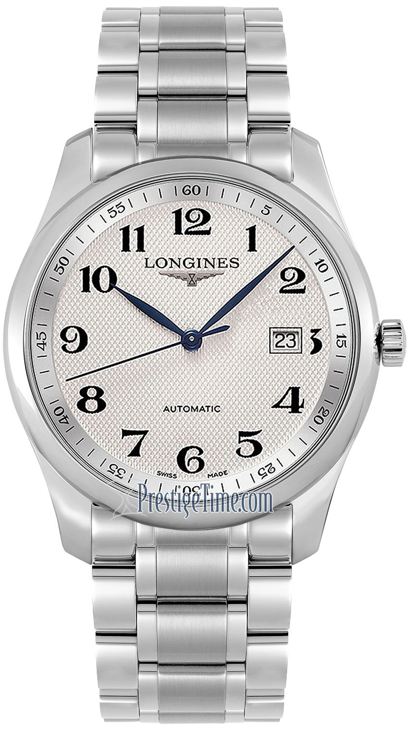 Longines Master Collection 40mm Barleycorn Silver Dial L2.793.4.78.6