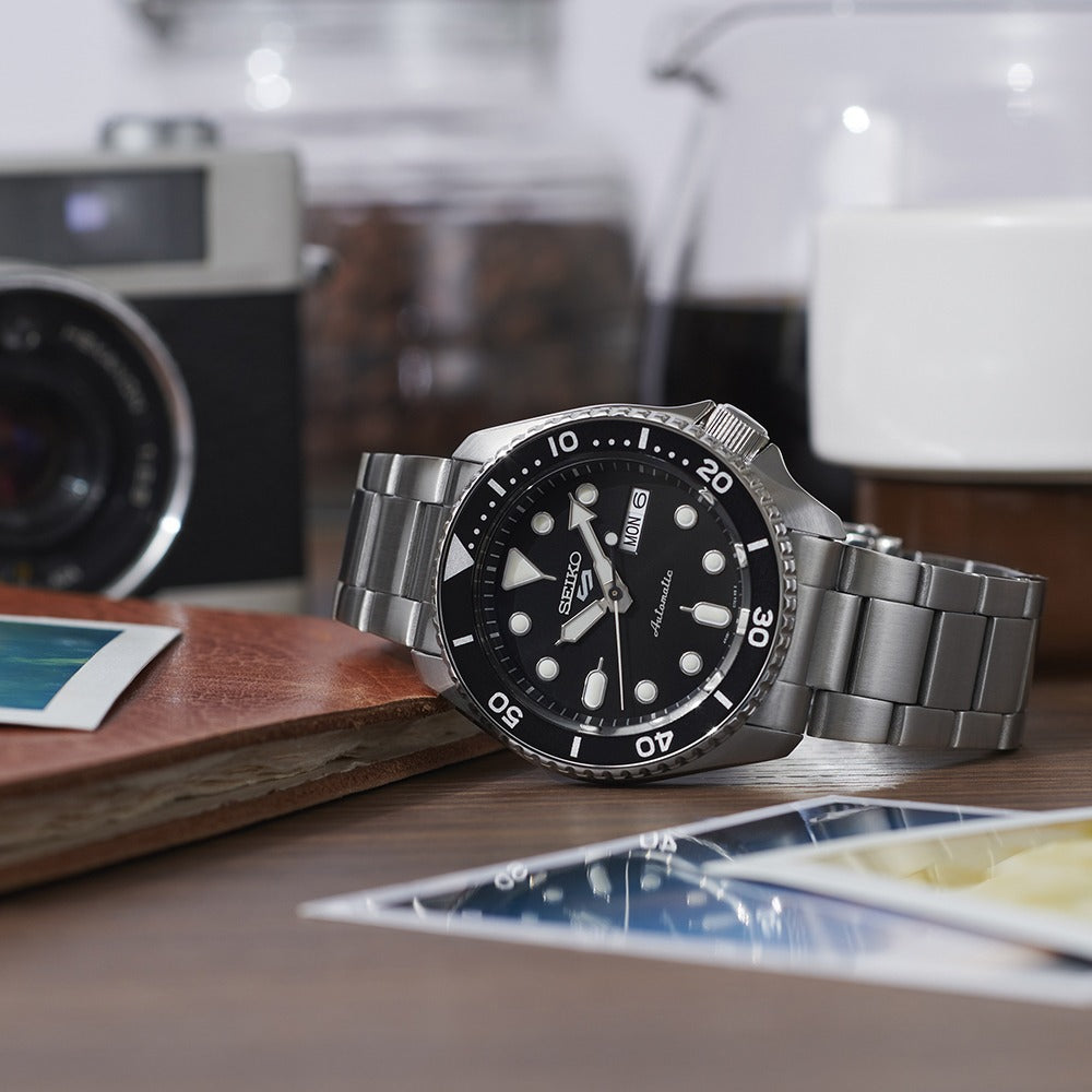 Seiko 5 Sports SRPD55K1 Black Dial