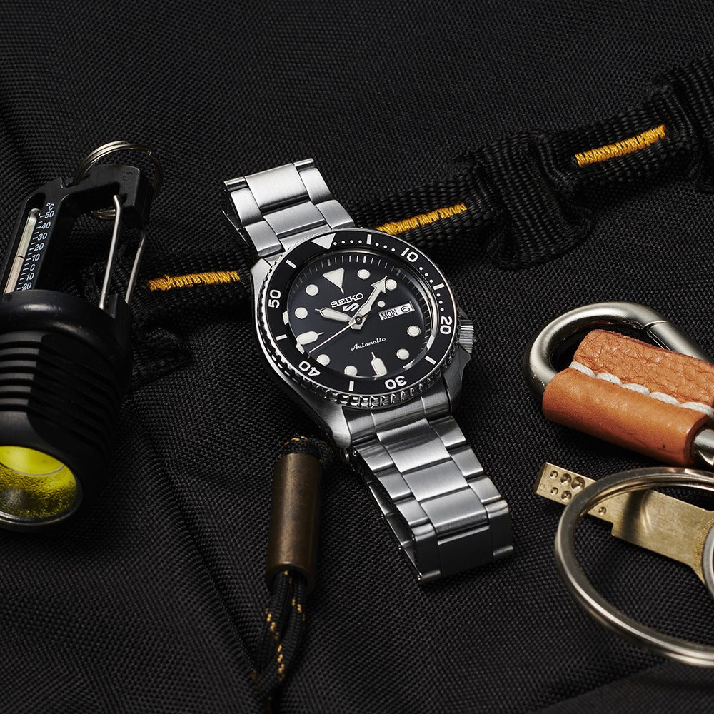 Seiko 5 Sports SRPD55K1 Black Dial