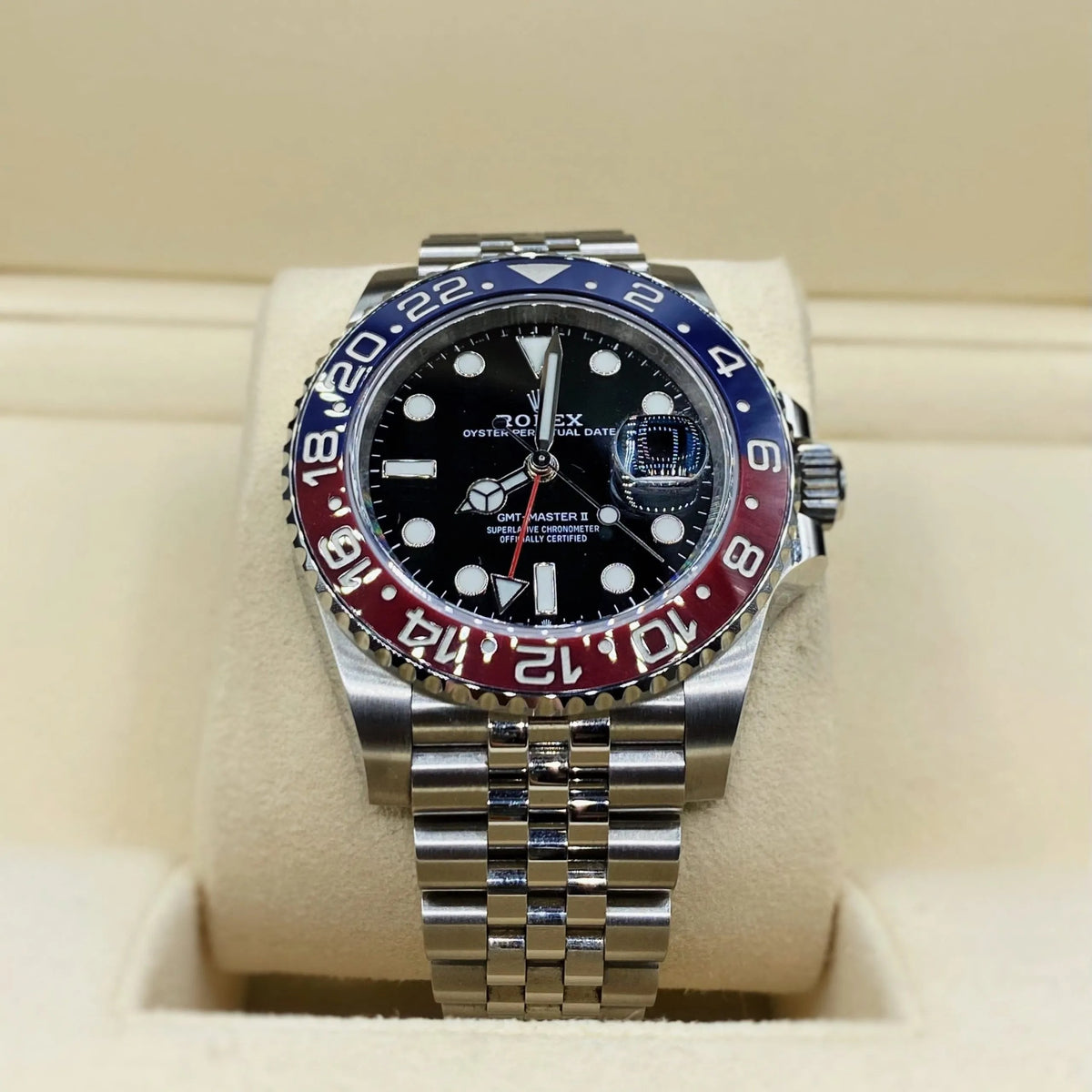Rolex GMT-Master II 'Pepsi' Jubilee 126710BLRO