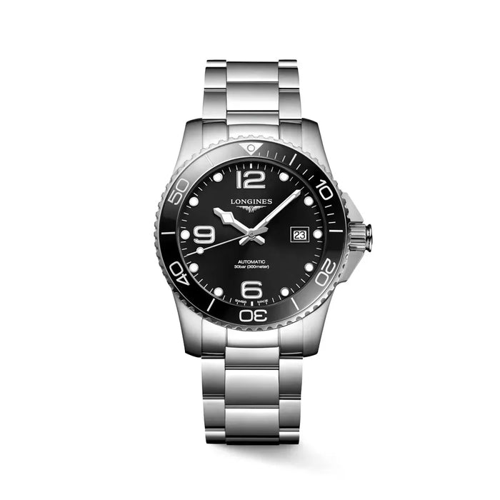 Longines HydroConquest Ceramic 41mm Automatic Black L3.781.4.56.6