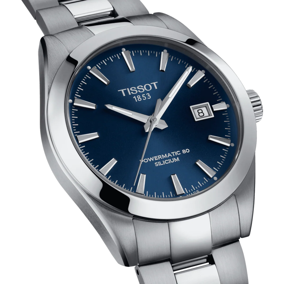Tissot Gentleman Powermatic 80 Silicium 40mm Blue T127.407.11.041.00