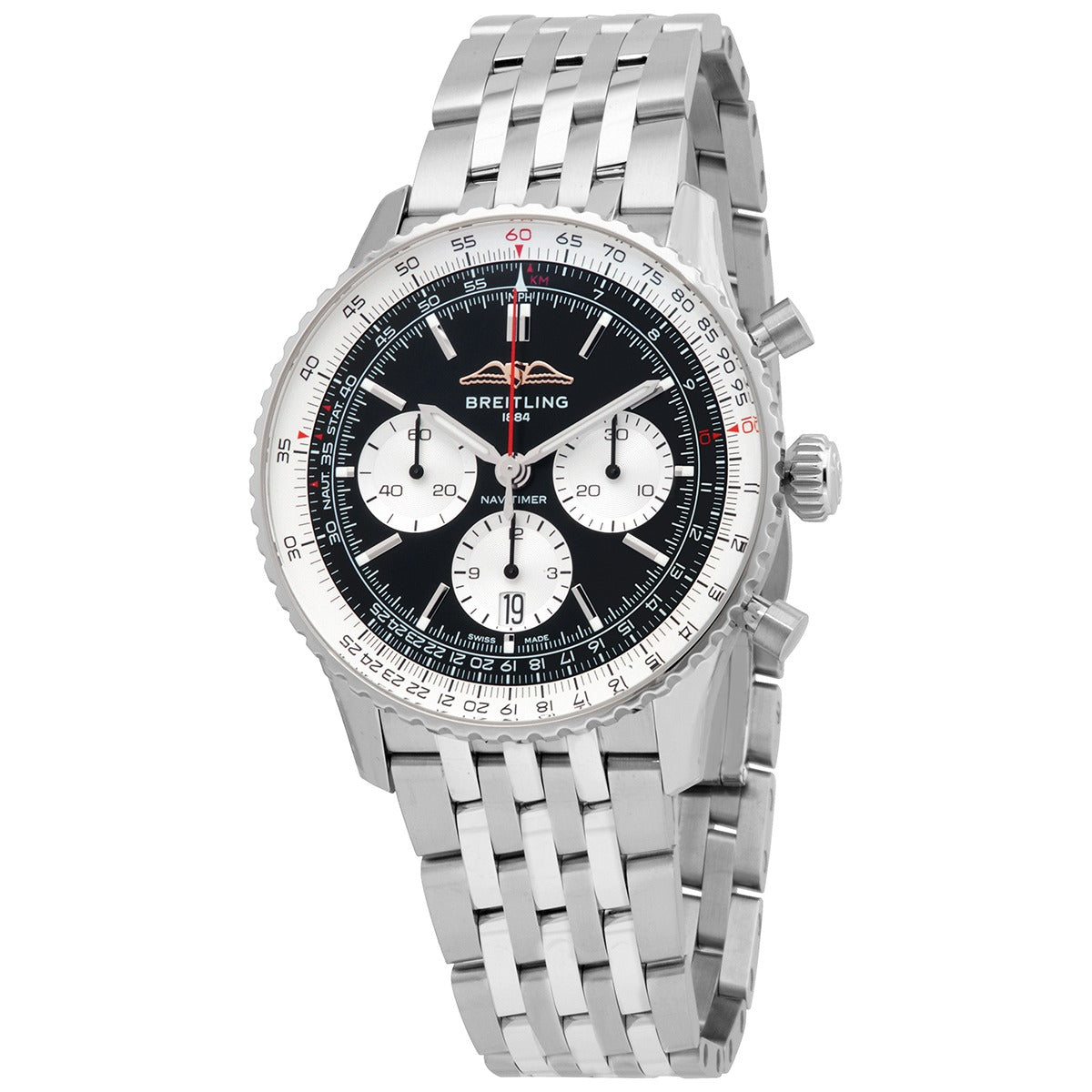 Breitling Navitimer B01 Chronograph 41 Black Dial AB0139211B1A1