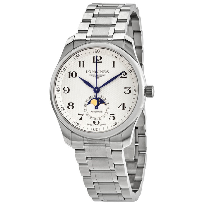 Longines Master Collection Moonphase Silver