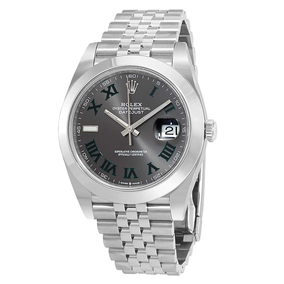 Rolex Datejust 41 Slate Wimbledon Dial 126334
