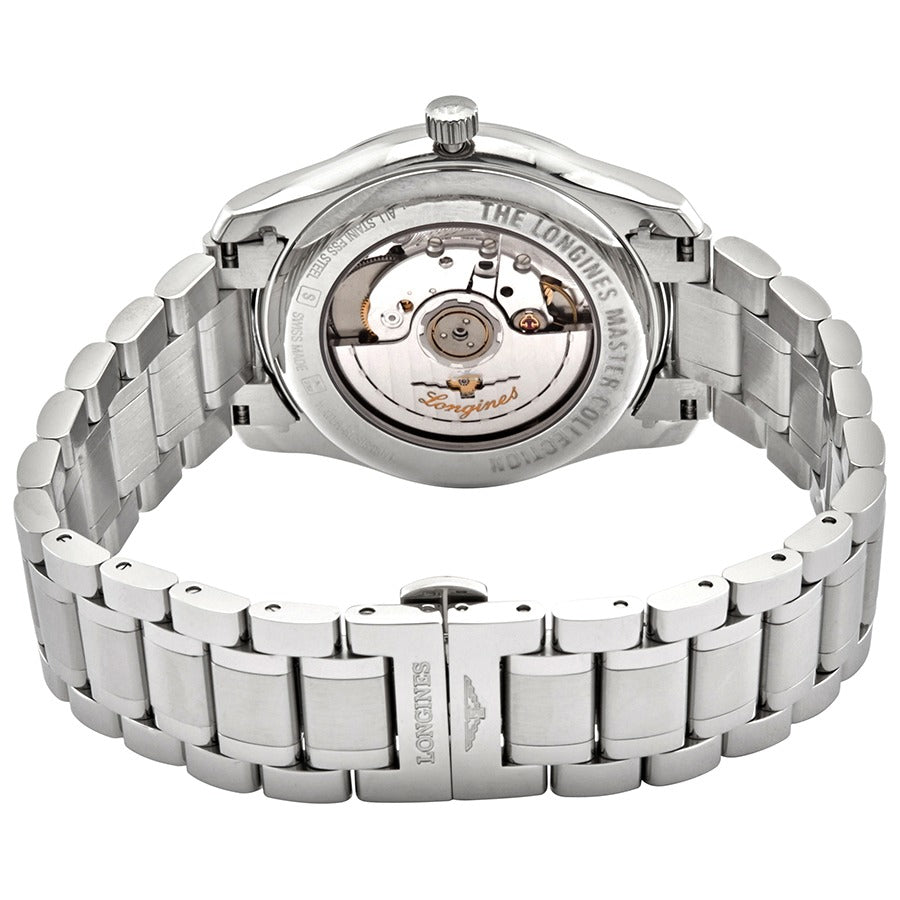 Longines Master Collection Moonphase Silver