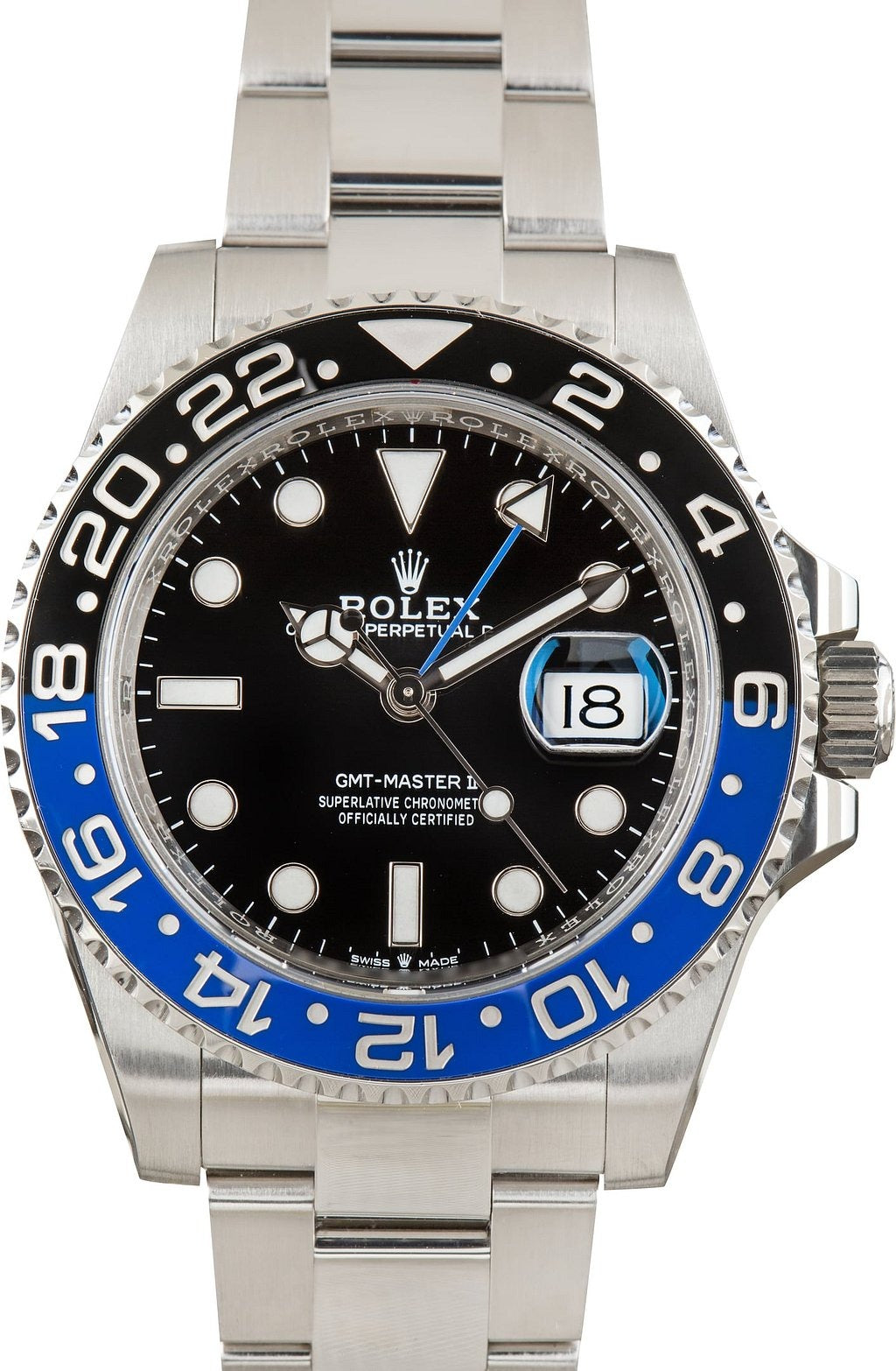 Rolex GMT-Master II 'Batman' Jubilee 126710BLNR
