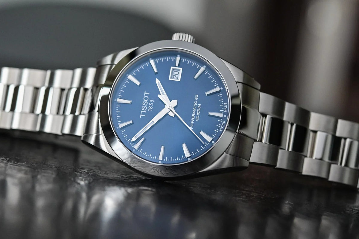Tissot Gentleman Powermatic 80 Silicium 40mm Blue T127.407.11.041.00