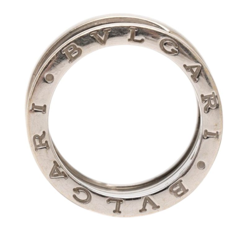 Bulgari B.Zero1 18K White Gold Ring – close-up