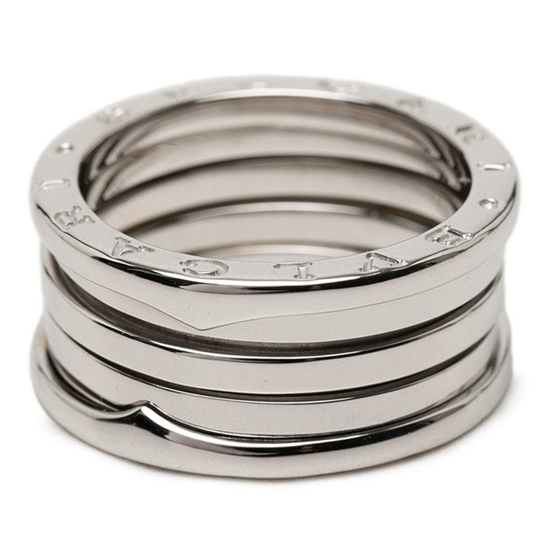 Bulgari B-zero1 3 Band 18K White Gold Ring – front view