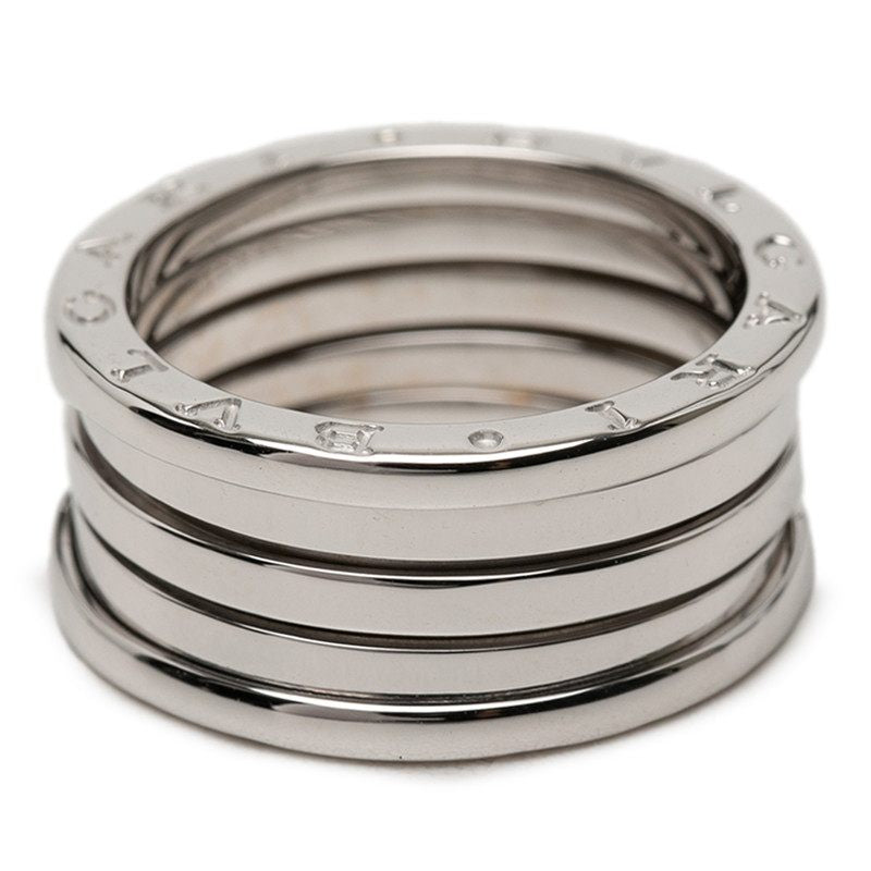 Bulgari B-zero1 3 Band 18K White Gold Ring – side view