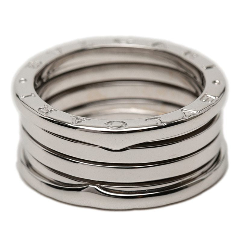 Bulgari B-zero1 3 Band 18K White Gold Ring – top view
